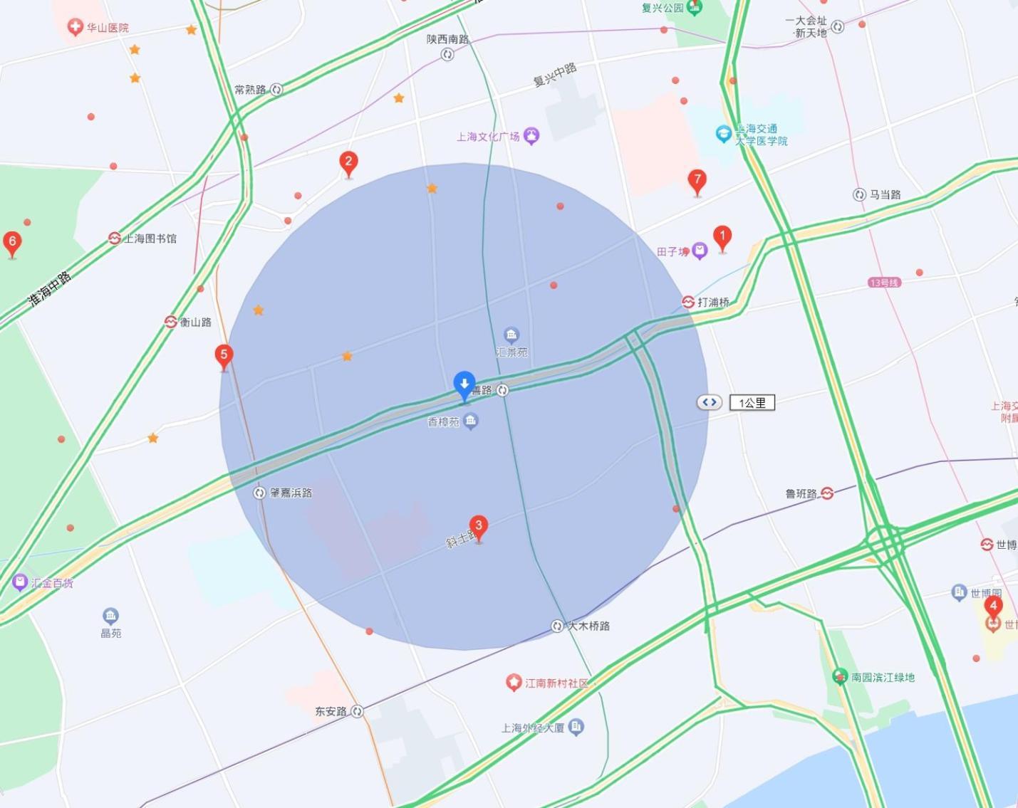 Shanghai Yi Du B&B - 150M Walk From Exit 5 Of Jiashan Road Metro Station ภายนอก รูปภาพ